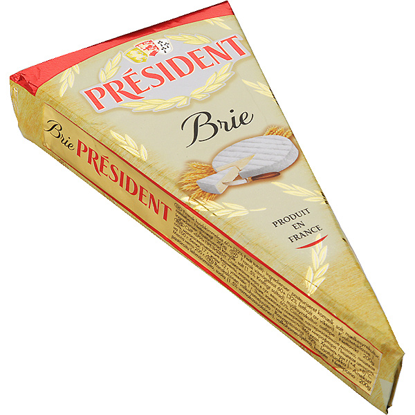President Brie Cheese 125g. Tops online
