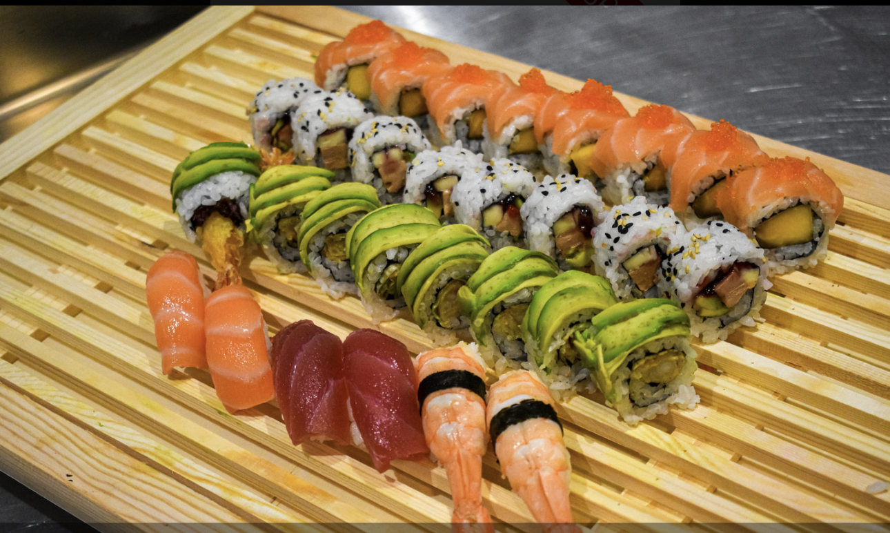 Sushi Platter 30 pieces Samos Deli